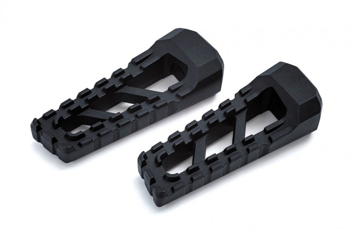 MX-Style footrests black